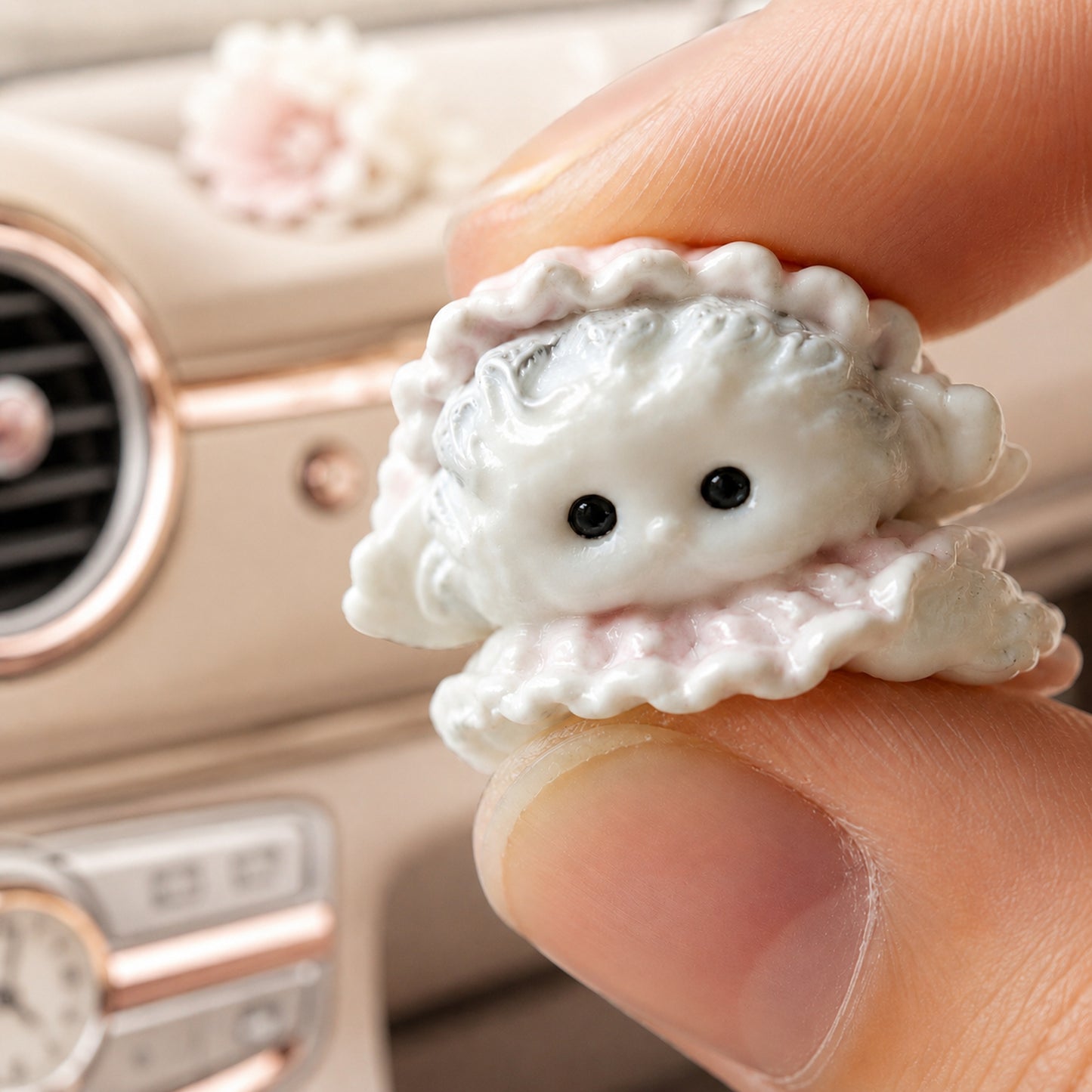 Pink Gothic Mini Squishy – Handmade Just for You