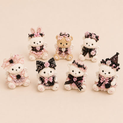 Pink Gothic Mini Squishy – Handmade Just for You