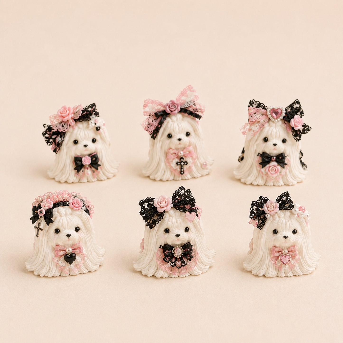 Pink Gothic Mini Squishy – Handmade Just for You