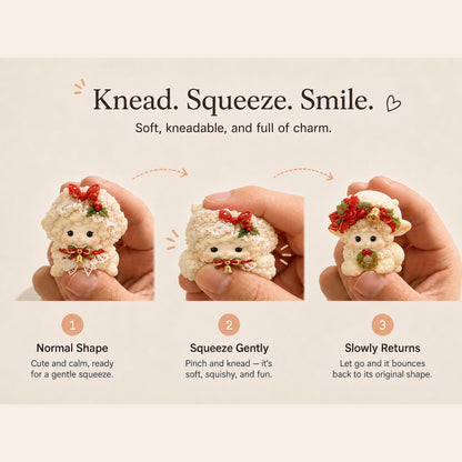 Christmas Handmade Mini Squishy – Choose Your Animal
