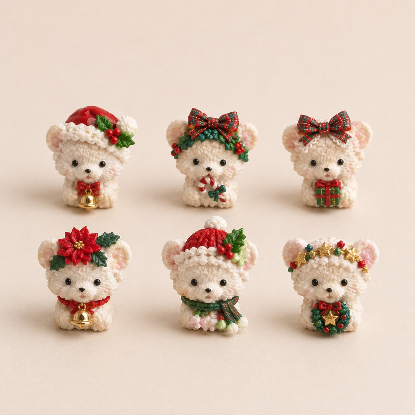 Christmas Handmade Mini Squishy – Choose Your Animal