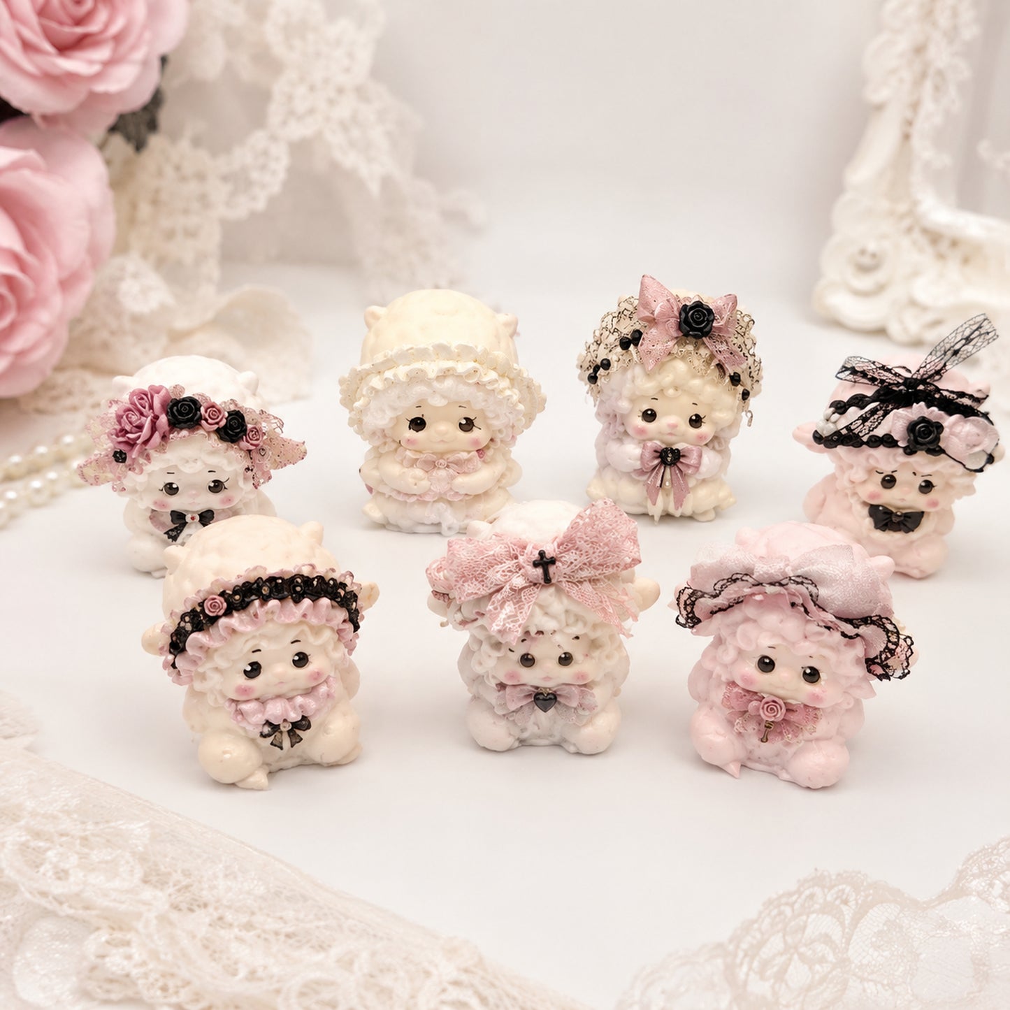 Pink Gothic Mini Squishy – Handmade Just for You